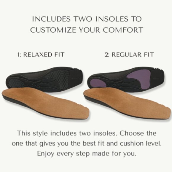 NEW Vionic Klara LEATHER in and out Ballet Flat $150 RETAIL,  2510 4M2T - Picture 4 of 9